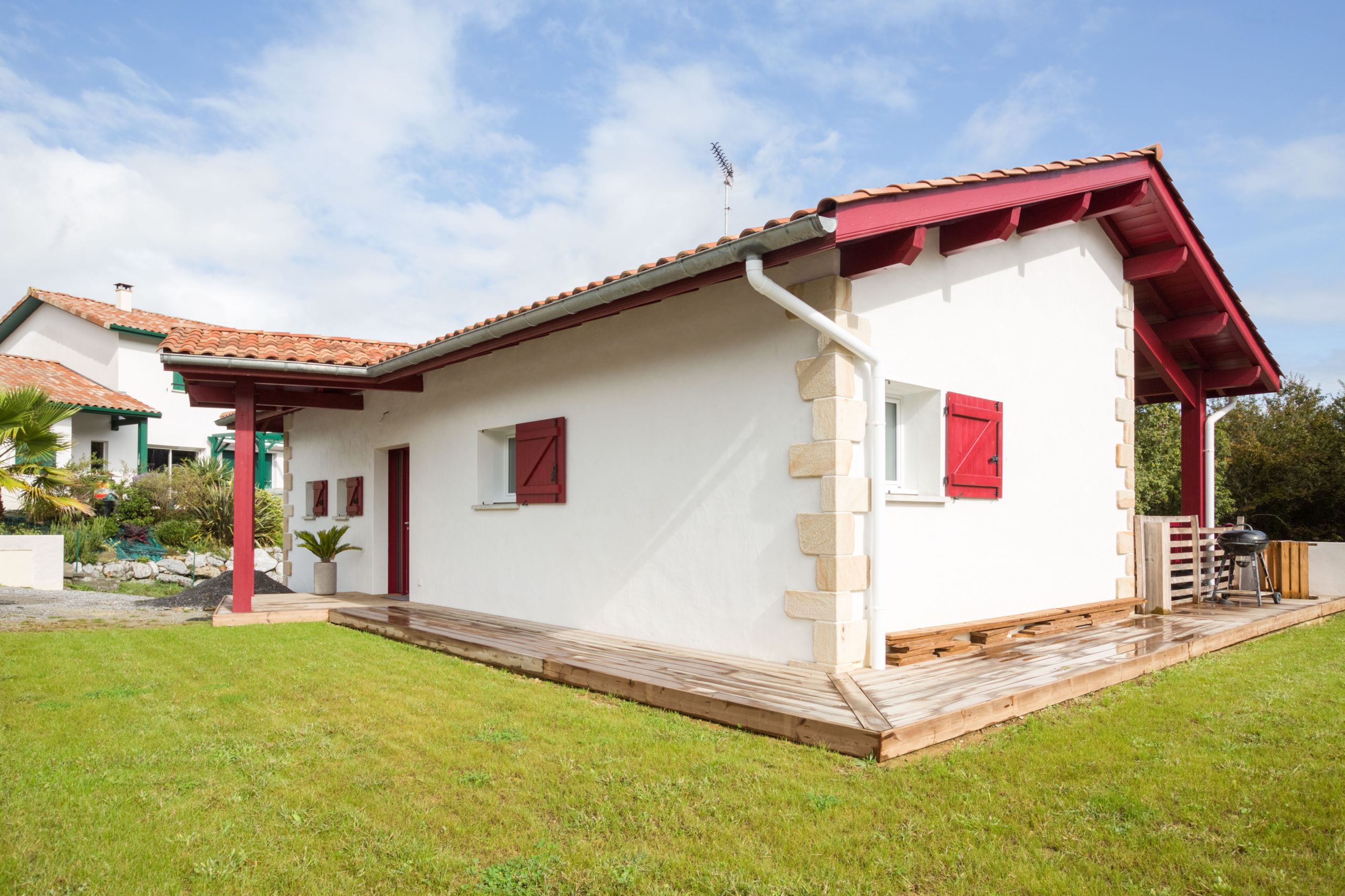 Atelier Plurielles Architectures - Maison Basque à Briscous - jardin